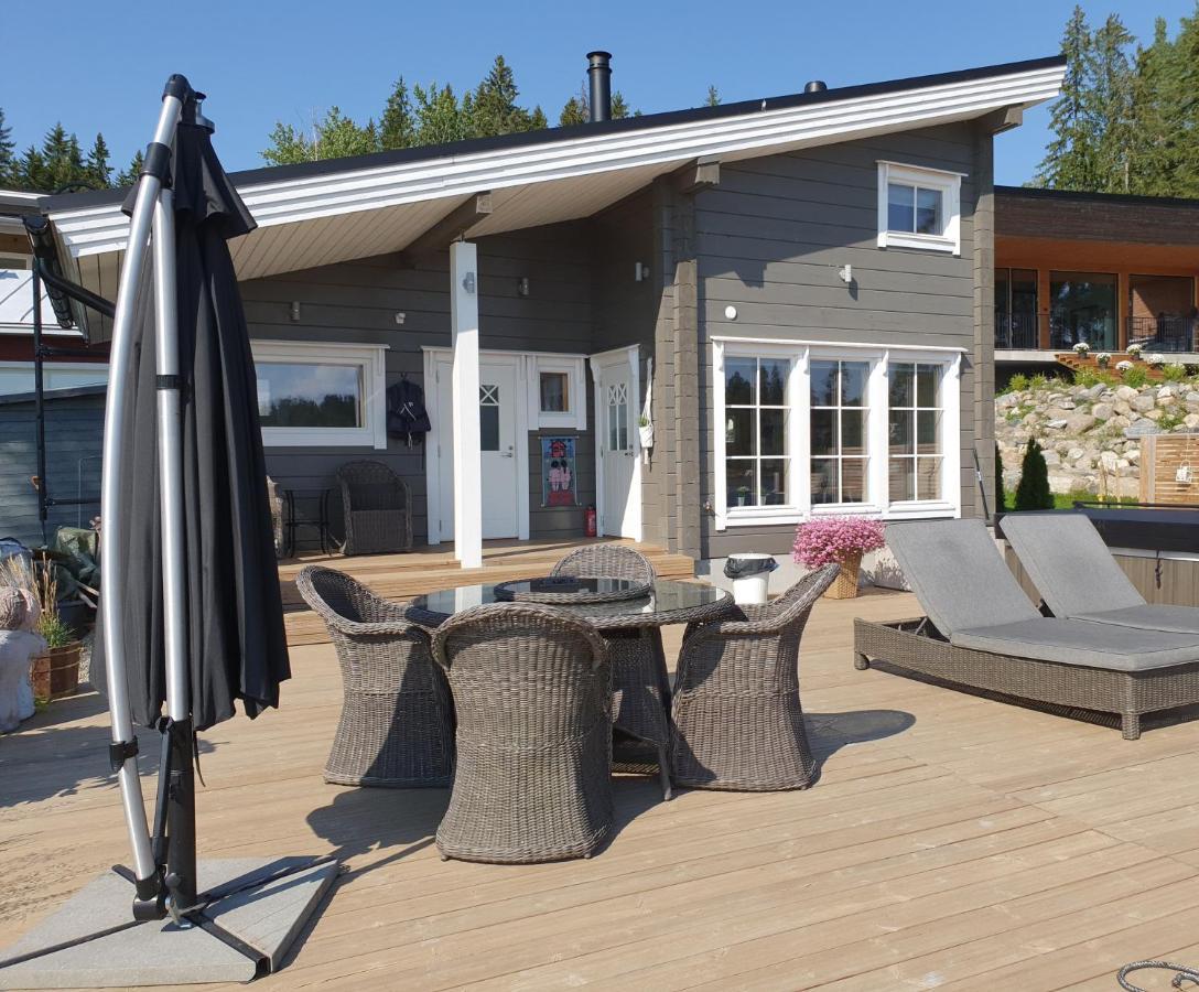 Stunning Log Cabin 45M2 On The Shore Of Kallavesi. Kuopio Exterior foto